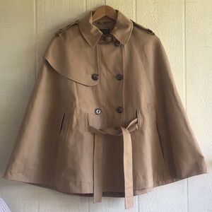 Topshop trench Tan Cape Coat